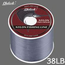 chelesh Línea de pesca monofilamento de nailon Chelesh de 100 m, alta resistencia, buen rendimiento de corte en el agua, múltiples resistencias disponibles, adecuada para pesca de mar, pesca de agua dulce, pesca de carpas, regalo de pesca, manualidades de joyería