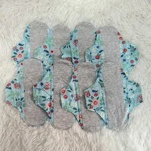 4 Almohadillas de grafeno, lavables, reutilizables, especiales para la menstruación, especiales para evitar fugas de orina, toallas sanitarias cómodas y sin restricciones