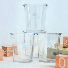 美式咖啡杯 - 简约耐热玻璃杯，高约 4 英寸，适合盛放咖啡和饮料，是送给家人和朋友的绝佳礼物，也是咖啡吧配件。 - 彩色 - 查看 5