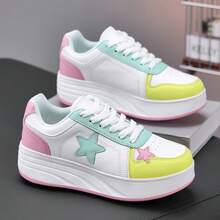 Adjustable 4-Wheel Roller Skates For Teenage Girls, Detachable Multifunctional Inline Skates, Lace-Up Casual Sports Shoes For All Seasons