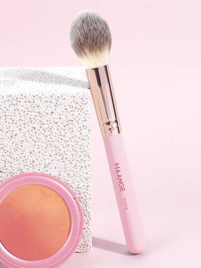 MAANGE 1pc Professional Face Makeup Brush Blush Brush Loose Powder Brush Makeup Tools Foundation Brush For Liquid Makeup For Daily Makeup On Face Travel Makeup Brush, Gift For Women & Girl, Foundation Brush, Concealer Brush, Blush Brush, Contour Brush, Blush Brush, Bronzer Brush, Powder Brush, Foundation Brush, Blush Brush,Giveaways