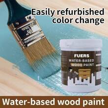 180g/300g Water-Based Wood Varnish, Suitable For Indoor And Outdoor Use, Multiple Sizes And Colors Available. Protects Wood From Corrosion, Insects, UV, And Moisture. Formula, No Harmful Odor. - Multicolor - View 5
