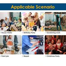 100-Pair Pack Disposable Shoe Covers - Non-Slip High Quality Booties, One-Time Use Foot Protectors For Hospitals, Labs, Cleaning, Home - Fits US Men'S 11 & Women'S 13 (Men'S/Women'S Shoe Sizes) - Hygienic Shoe Covers For Indoor/Outdoor Use, Hospital Footwear, Snug Fit Design, Durable Protection, Protective Footwear, Lab Technicians, Indoor Footwear, Lightweight Footwear, Breathable Material, Footwear Protection, Healthcare Workers