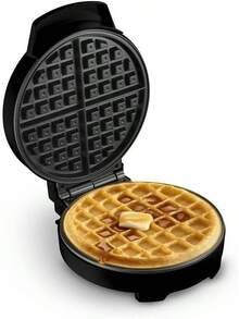 áquina de gofres eléctrica modelo belga, niña, negra - Negro - Ver 3