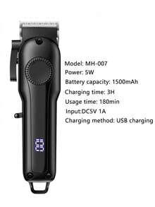 Electric Shaver Set, Beard Trimmer Set, Men's Grooming Kit. Haircut, Shave, Style And Trim. Suitable For Home, Car, Travel And Business Trip Use. Gift For Father And Husband