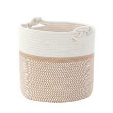 Giỏ đựng đồ lồng vào nhau bằng dây đan lớn, có tay cầm - Giỏ đựng đồ giặt, Giá treo thảm tập yoga, Giỏ đựng chăn, Dùng cho phòng giặt, phòng học, phòng ngủ, phòng khách, phòng chơi game - Nhiều màu - Xem 1