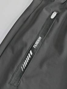 女士运动裤速干紧身裤抽绳腰高弹力家居休闲装。 - 灰色 - 查看 7