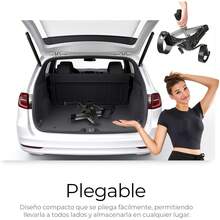 Raganet, Ejercitador de Pedal Fitness, Bicicleta Estática para Entrenamiento de Piernas plegable con Pantalla LED y Resistencia Ajustable, Uso Profesional o del Hogar, Rehabilitación y fortalecimiento - 1 - Ver 6