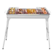 Portable Stainless Steel Grill (Standard Configuration) - Silver - View 3
