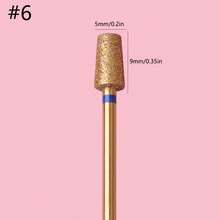 1 件装角质层清洁指甲钻头，钛合金俄罗斯指甲钻头，专业指甲下清洁器，用于去除角质层死皮