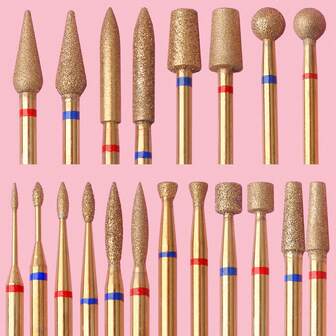 1 件装角质层清洁指甲钻头，钛合金俄罗斯指甲钻头，专业指甲下清洁器，用于去除角质层死皮