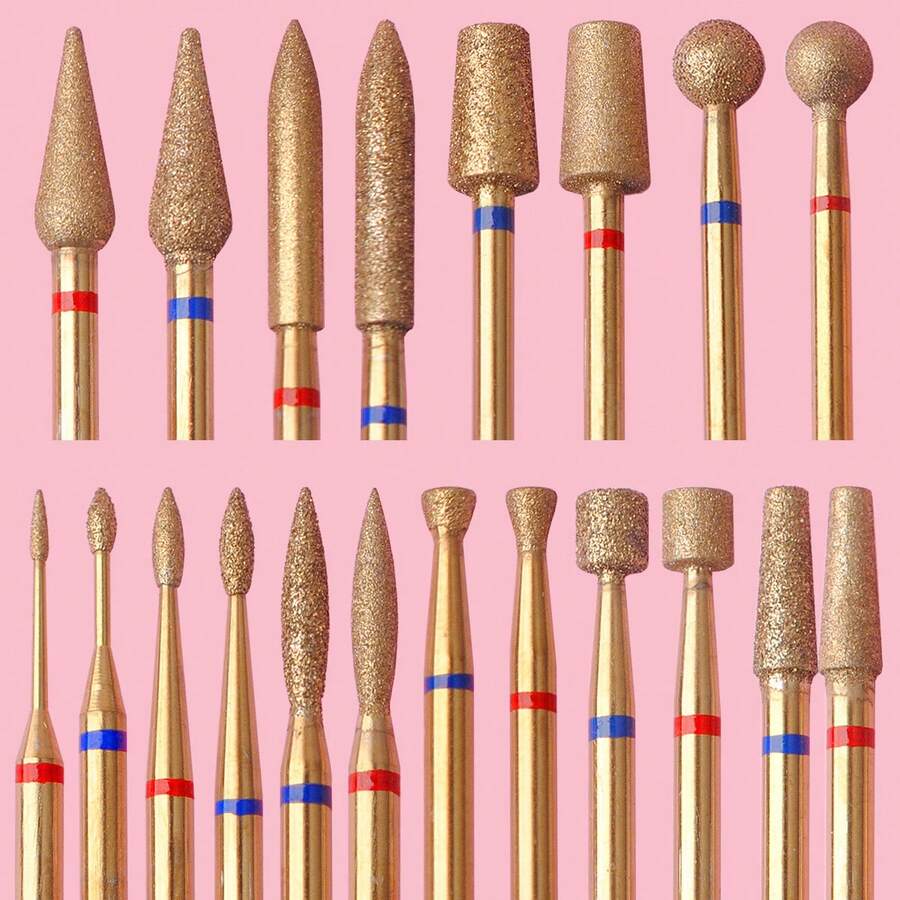 1 件装角质层清洁指甲钻头，钛合金俄罗斯指甲钻头，专业指甲下清洁器，用于去除角质层死皮