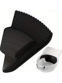 10 Peças/Conjunto Adesivos Absorventes de Suor para Chapéus, Absorvente de Umidade, Anti-Sujeira e Anti-Odor, Descartável e Macio, Adequado para Chapéus, Capacetes, Axilas, Golas de Camisas, Proteção contra Suor, Design da Moda, Tecido Eficiente na Absorção de Água, Essencial para Pessoas que Transpiram Facilmente