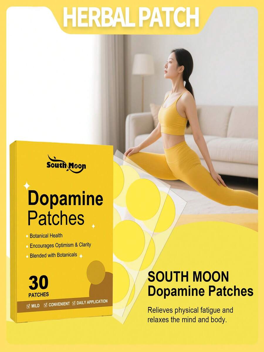 1 Box 30pcs Body Health Support Patches, Body Patches, Can Relieve Body Fatigue, Relax Mind And Body, Suitable For Multiple Body Parts, Flexible To Adapt To Different Needs, Invisible And Non-Obtrusive, Not Easily Noticed After Application, And Maintain Complete User Experience During Outdoor Activities