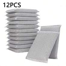 4 PIEZAS/8 PIEZAS/12 PIEZAS Esponja de limpieza de cocina de alta densidad de seda plateada, esponja mágica de fregado, cepillo de fregado de doble cara, esponja universal abrasiva para lavar platos