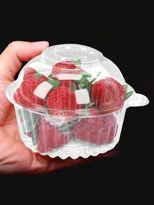 10/20/30 buc Cutii pentru tort stivuibile cu capace, Cutie transparentă din plastic pentru tort, Cutii transparente pentru ambalare fructe, Suporturi manuale pentru tort cu capac, Potrivite pentru deserturi, nunți, petreceri, Crăciun, zile de naștere, ambalaje la pachet, pungă pentru alimente, cutie pentru alimente, plăcintă, sandvișuri, accesorii de copt, organizare și depozitare în bucătărie, Decorațiuni de Crăciun, Pijamale de Crăciun, Cadouri de Crăciun, Decor de Crăciun