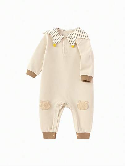 Balabala Baby Romper 2025 New Simple Fashionable Jumpsuit