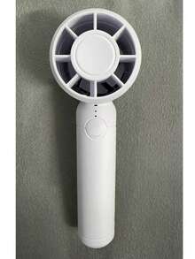 OBOVAY 1 pieza Ventilador mini portátil recargable por USB, secador de pestañas, ventilador de mano silencioso con 3 velocidades ajustables para extensión de pestañas, suministros básicos para extensión de pestañas/aire acondicionado, 300mAh - Rosa Pálido - Ver 11