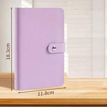 New Banknote Storage Book. Made Of PU Material, Can Accommodate 100 Banknotes Storage Book, With Banknote Photo, Stamp, And Bank Card Storage Book 1 Pc A6 Super Large Capacity Cash Storage Book. Includes 50 Best Gifts, Suitable For Various Festivals