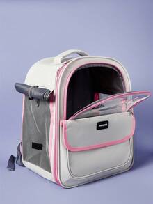 PETSIN IISVGE宠物背包，外出大型猫背包透明太空舱透气便携包背包猫狗用品，圣诞礼物