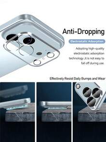 2pcs Camera Lens Protector For IPhone 17 Pro Max 6.9 Inch, Compatible With 17/17 Pro/17 Pro Max/17 Air/16/15/14/13/12/11, High-Definition Transparent Tempered Glass Camera Accessories, 9H Hardness Anti-Scratch Screen Protector, Durable, Suitable For Phone Cases [No Impact On Night Photography], Applicable For Daily, Office, Home Use, Waterproof, Shockproof, Anti-Fall, Anti-Scratch.