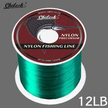 chelesh Línea de pesca monofilamento de nailon Chelesh de 100 m, alta resistencia, buen rendimiento de corte en el agua, múltiples resistencias disponibles, adecuada para pesca de mar, pesca de agua dulce, pesca de carpas, regalo de pesca, manualidades de joyería