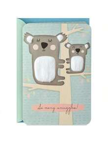 Baby Shower Card For New Parents Koalas So Many Snuggles Welcome New Baby Congratulations Gender Reveal
