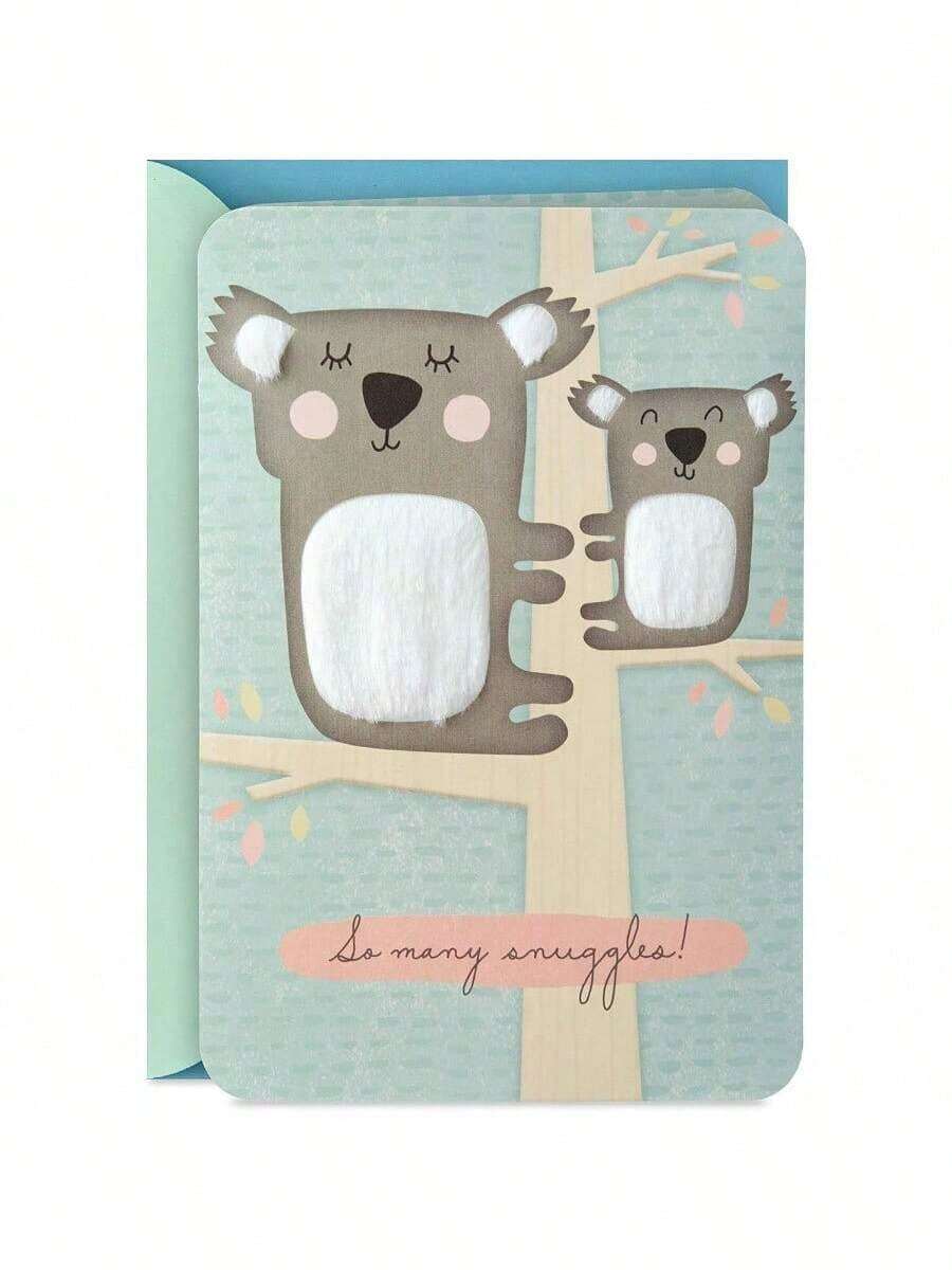 Baby Shower Card For New Parents Koalas So Many Snuggles Welcome New Baby Congratulations Gender Reveal