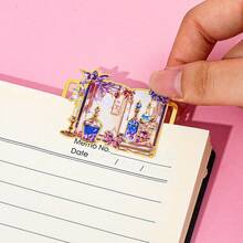 Marcapáginas de metal estilo gótico vintage, accesorios de lectura para lectores, adecuados como regalos de cumpleaños, regalos navideños para familiares y amigos, artículos de papelería de moda, regalos góticos