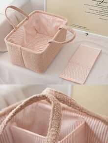 1 Stück multifunktionale Windel Aufbewahrungsbox, Stoffkorb mit großer Kapazität für Windeln, Feuchttücher und andere Babyartikel