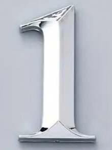 Golden 3D Floating Self-Adhesive House Number Stickers 0-9 – Rustproof Resin Mailbox Numbers For Home, Office, And Hotel Rooms – Easy Door Installation, No Wiring Needed - Silver - View 11