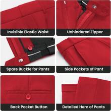 Men's 2 Piece Suit One Button Slim Fit Formal Wedding Prom Tuxedo Suits Blazer Pants With Bow Tie Set