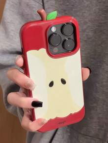 3D Apple 核心设计手机壳适用于 16、 15 Pro Max、 14 Pro、 13、 12、 11、 XS Max、 XR，时尚且具有保护性的硅胶外壳