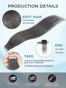 Mini Tape In Hair Extensions Human Hair Colored Invisible Tape In Human Hair Extensions Highlighted For Party Hair Accessories Human Hair Extensions Highlights Victoria Secret Wear And Go Glueless For Holiday Festival Halloween Christmas Essentials School Supplies Party Wedding,Daily ,For All People And Women Girl Bride