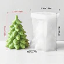 1/3pcs Christmas Snowman Candle Mold DIY Christmas Tree Soap Resin Plaster Christmas Party Decorative Ornaments And Creative Handmade Gifts