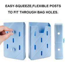 B&T   Phone Holder Charm For Bogg Bags - Universal Phone Case Accessory Compatible With All Bogg Totes - Beach Bag Cell Phone Holder Light Blue - Kiểu 3 - Xem 9