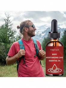 Mens Hydrating Soothing Essential Oil Deep Moisturizing Anti Aging Formula Natural Plant Based Skin Rejuvenation Stress Relief Lightweight Fast Absorbing Non Greasy Long Lasting Hydration Suitable For Daily Use - Multicolor - View 3