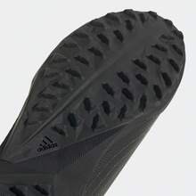 Adidas 儿童运动鞋，儿童足球鞋，带钉，舒适，男童运动鞋 GZ2895 - 黑色/白色 - 查看 3