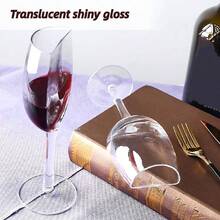 1 件/2 件半圆形工艺酒杯，创意心形香槟杯，适合家庭使用或作为节日礼物，为您的生活增添乐趣