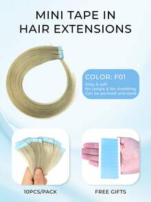 Mini Tape In Hair Extensions Human Hair Colored Invisible Tape In Human Hair Extensions Highlighted For Party Hair Accessories Human Hair Extensions Highlights Victoria Secret Wear And Go Glueless For Holiday Festival Halloween Christmas Essentials School Supplies Party Wedding,Daily ,For All People And Women Girl Bride