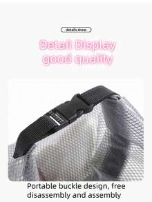 Large Capacity Drawstring Waterproof Stationery Bag, Toiletry Bag With Mesh, Multifunctional Handbag, Document Bag, Minimalist Large Capacity, Multipurpose Storage Box, School Supplies, Snacks - Rectangular Home Organization Box, Storage Container
