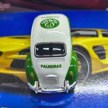 Carrinho Fusca Ferro Fricção Metal Miniatura Brinquedo equipe