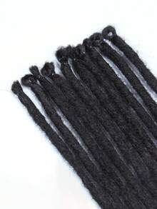 24 Inch Dreadlock Extensions Thick 1cm Single Ended Synthetic Dreads Extensions Hippie Style Fake Dreads 10 Strands SE Crochet Dreadlocks Extensions For Girls - Two-Tone - View 7