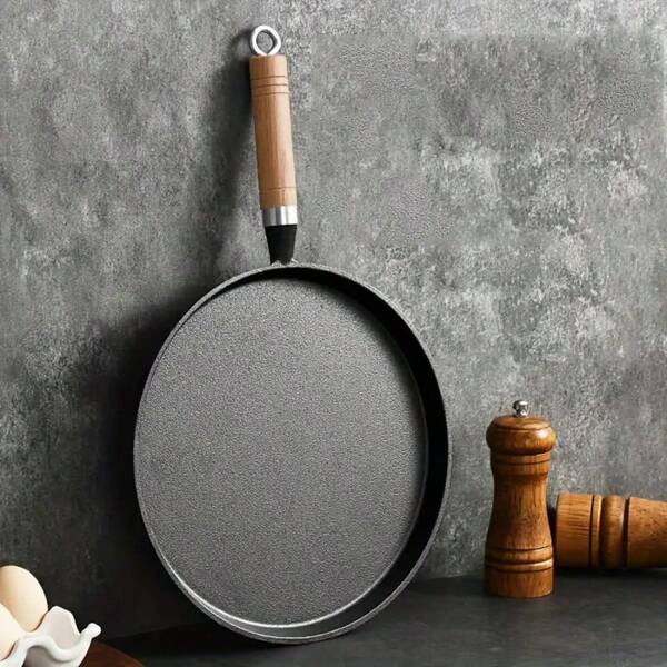 Senmeo Cast - Iron Non - Stick Frying Pan - Ideal For Steaks, Pancakes And Dumplings | Food - Grade Coating | Durable And High - Temperature - Resistant Cookware | Perfect Kitchen Gift For Valentine's Day/Christmas