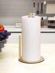 Halloween Decor Household Items High-End Gold/Black/Silver Plated 304 Stainless Steel Tissue Box Holder, Multi-Functional Kitchen Paper Towel Dispenser, Cling Film Storage Rack, Bathroom Storage Shelf, Premium Material Tissue Box Cover, Tabletop Decor, Holiday Gift, Including Installation Accessories Gold/Black Home & Living/Kitchen & Dining/Table Decorations & Kitchen Fabrics/Tissue Box & Tissue Holder Style Random