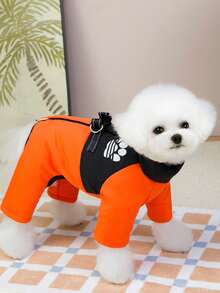 Haustierkleidung Hundemantel mit Thermofutter Haustierbekleidung Jumpsuit Haustierbedarf