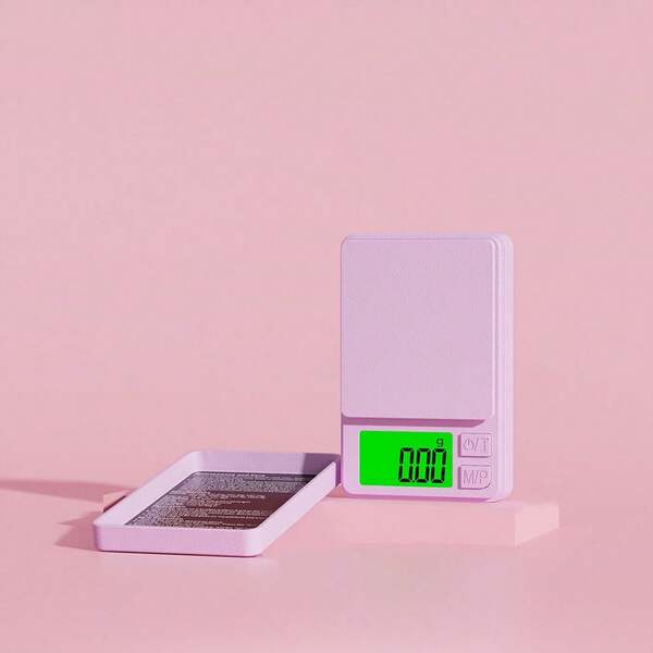 0.01 High Precision Mini Digital Scale, High Accuracy Pocket Electronic Scale For Jewelry, Kitchen, Portable With 2*AAA Batteries(Not Included)