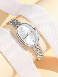 1 pièce Montre à quartz mignonne et minimaliste, polyvalente pour un usage quotidien casual. Convient aux adolescents et aux étudiants. Cadeau d'Halloween, d'anniversaire, de Thanksgiving, d'automne