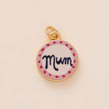 1 pezzo Ciondolo dolce e carino a forma di busta, fiore, piccolo pesce, ciliegia, arancia, fragola, fiocco, limone, placcato in oro 18K, impermeabile e anti-sudore, adatto per uso quotidiano e tempo libero, un ciondolo creativo per mogli, madri e fidanzate