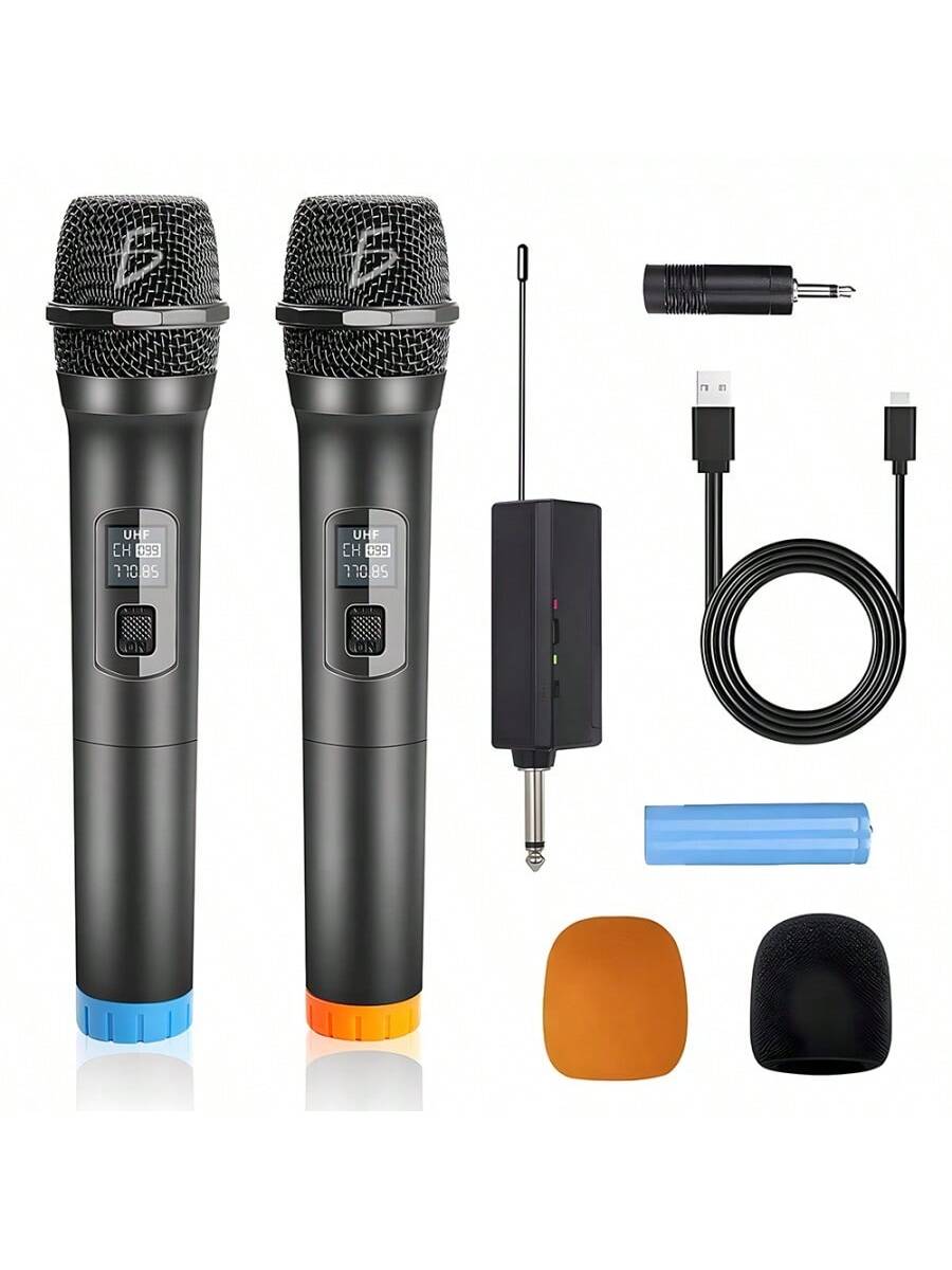 ¡Micrófono de karaoke inalámbrico 2 en 1